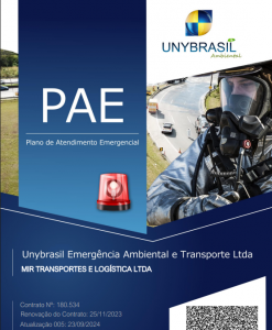 PAE – Plano de Ação Emergencial